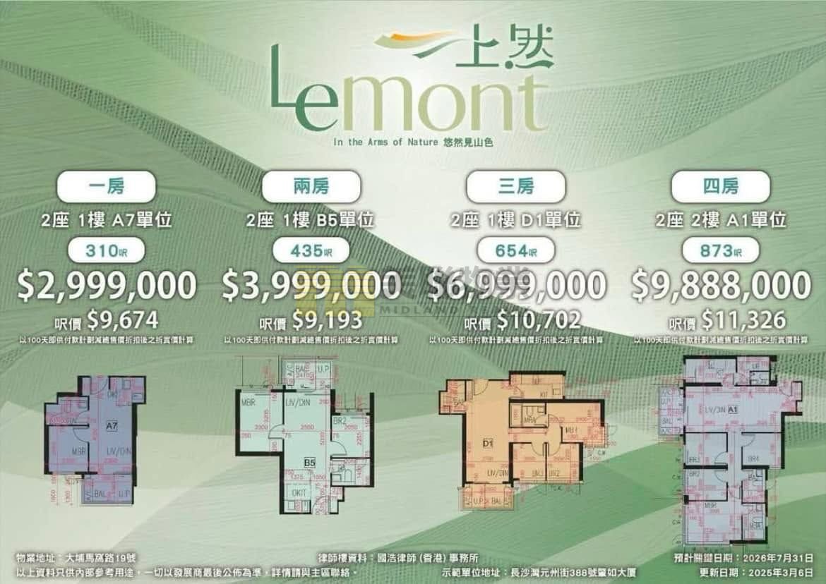 LE MONT TWR 02 Tai Po L 1668650 For Buy