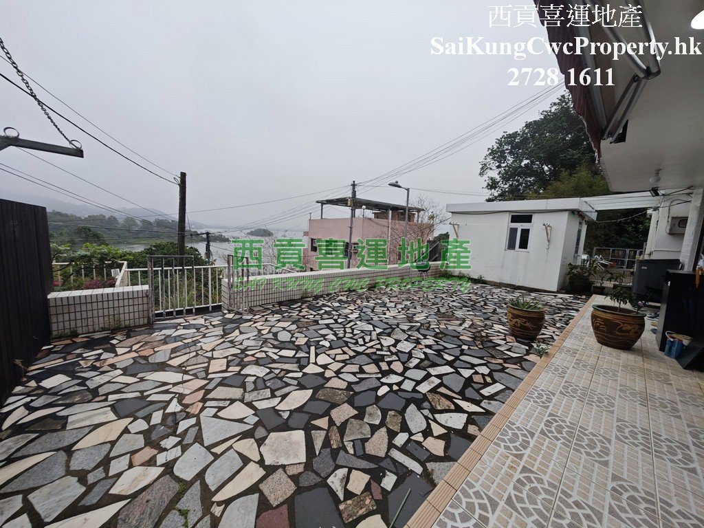Uphill G/F with Sea View Garden Sai Kung G 032042 For Buy