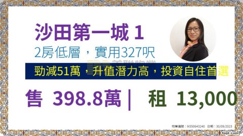 沙田第一城 沙田 低層 1366955 售盤