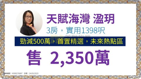 天賦海灣 大埔 1204482 售盤