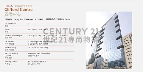 香港中心 長沙灣 高層 C104814 售盤