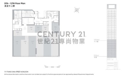 雲之端 大角咀 中層 C160297 售盤