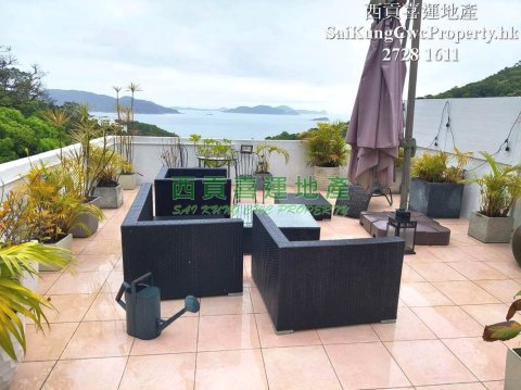 Open Sea View*Top FLoor with Roof Sai Kung H 030248 For Buy