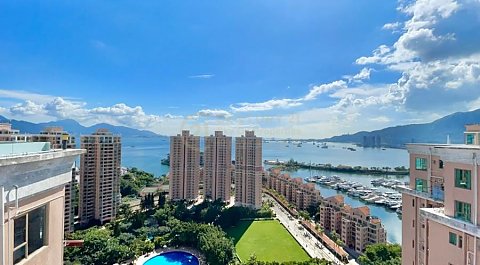 香港黃金海岸 複式連天台 向海景