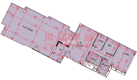 东环 第01期 第03A座*特色552尺大平台*