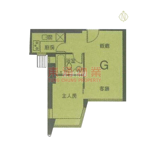 藍天海岸 第01期 第01座 一房高層靚裝修