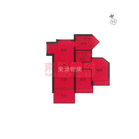 藍天海岸 第03期 A座 影岸紅 兩房大割愛