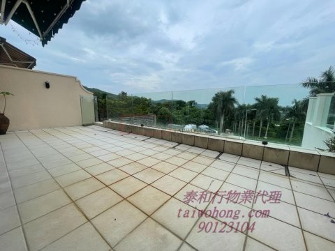 Open green and sea view