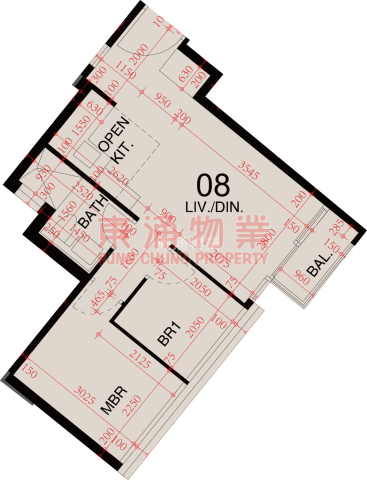 東環 第02期 第02B座 兩房園景明廁