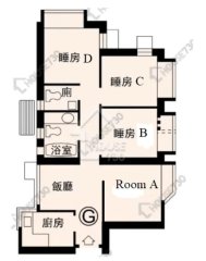 富麗花園 將軍澳 低層 F182048 售盤